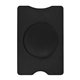 aerial view a black rfid stand - out phone / card holder, full color digital, image 1 of 6