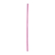 a pink reusable standard straw, blank