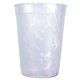 aerial view a rainbow mood(tm) 12 oz rainbow confetti cup, image 1 of 4