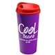 a red lid & violet cup the roadmaster - 20 oz travel tumbler with auto sip lid
