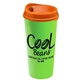 a orange lid & lime green cup the roadmaster - 20 oz travel tumbler with auto sip lid