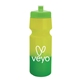 a lime green lid & yellow to green bottle 24 oz eco - friendly color changing sports bottle