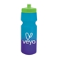 a lime green lid & blue to violet bottle 24 oz eco - friendly color changing sports bottle