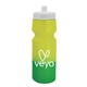 a white lid & yellow to green bottle 24 oz eco - friendly color changing sports bottle