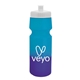 a white lid & blue to violet bottle 24 oz eco - friendly color changing sports bottle