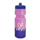 a royal blue lid & pink to violet bottle 24 oz eco - friendly color changing sports bottle