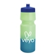 a royal blue lid & green to blue bottle 24 oz eco - friendly color changing sports bottle
