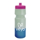 a pink lid & frost to blue bottle 24 oz eco - friendly color changing sports bottle