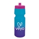 a pink lid & blue to violet bottle 24 oz eco - friendly color changing sports bottle