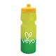a yellow lid & yellow to green bottle 24 oz eco - friendly color changing sports bottle