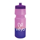 a violet lid & pink to violet bottle 24 oz eco - friendly color changing sports bottle
