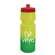 a red lid & yellow to green bottle 24 oz eco - friendly color changing sports bottle