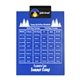 a black clip & royal blue board letter clipboard - digital imprint