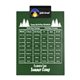 a black clip & dark green board letter clipboard - digital imprint