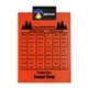 a black clip & orange board letter clipboard - digital imprint