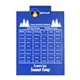 a royal blue clip & royal blue board letter clipboard - digital imprint