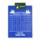 a dark green clip & royal blue board letter clipboard - digital imprint