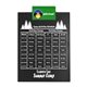 a green clip & black board letter clipboard - digital imprint
