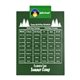a green clip & dark green board letter clipboard - digital imprint