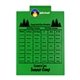 a green clip & green board letter clipboard - digital imprint