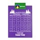 a green clip & violet board letter clipboard - digital imprint
