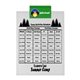 a green clip & white board letter clipboard - digital imprint