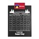 a red clip & black board letter clipboard - digital imprint