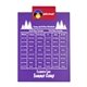 a red clip & violet board letter clipboard - digital imprint
