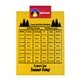 a red clip & yellow board letter clipboard - digital imprint