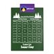 a violet clip & dark green board letter clipboard - digital imprint