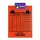 a violet clip & orange board letter clipboard - digital imprint