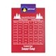 a violet clip & red board letter clipboard - digital imprint