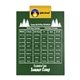 a yellow clip & dark green board letter clipboard - digital imprint