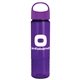a violet lid & transparent violet bottle the wave - 24 oz tritan(tm) bottle with oval crest lid