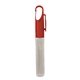 aerial view a frosted tube with red cap 10ml cleanz sanitizer spray pens, image 1 of 6
