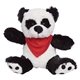 aerial view a white/black 8 big paw panda - bandana, image 1 of 2
