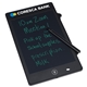 aerial view a black scribe 8.5 lcd writing tablet, image 1 of 4