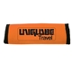 aerial view a neon orange grip - it luggage identifier, image 2 of 2