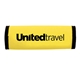 aerial view a neon yellow grip - it luggage identifier, image 2 of 2