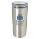 aerial view a silver esther vacuum tumbler - 18 oz, image 1 of 4