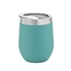 aerial view a turquoise 12 oz napa stemless wine tumbler, image 1 of 5