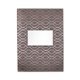 a clear 5 x 7 clearly twist notebook