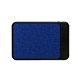 aerial view a blue heathered high density volt power bank, image 1 of 2
