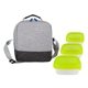 a blue bag & green container bay handy portion control lunch kit