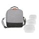 a orange bag & clear container bay handy portion control lunch kit