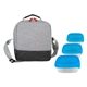 a red bag & blue container bay handy portion control lunch kit