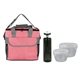 a red bag & white container & smoke bottle ridge nesting infuser set