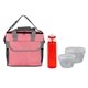 a red bag & white container & red bottle ridge nesting infuser set