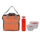 a orange bag & red container & red bottle ridge nesting infuser set