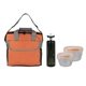 a orange bag & orange container & smoke bottle ridge nesting infuser set